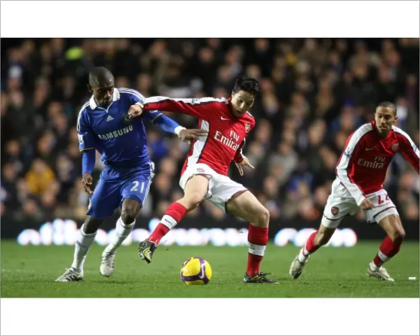 Samir Nasri Gael Clichy (Arsenal) Salomon Kalou (Chelsea)