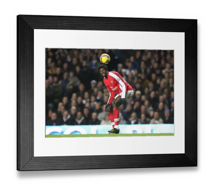 Framed Print : Adebayor's Brilliant Moment: Arsenal's 2-1 Victory Over Chelsea, 2008 Framed Print : Adebayor's Brilliant Moment: Arsenal's 2-1 Victory Over Chelsea, 2008
