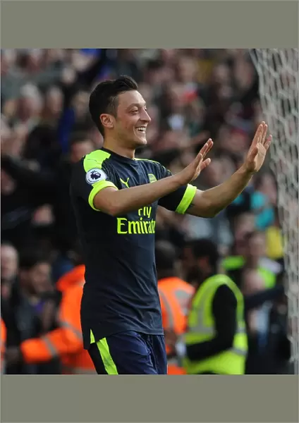 Mesut Ozil's Brace: Arsenal's Victory over Stoke City (2016-17)
