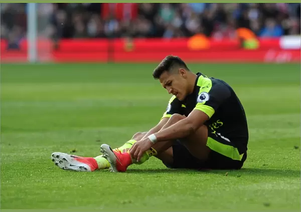 Alexis Sanchez in Action: Arsenal's Star Performance Against Stoke City, Premier League 2016-17