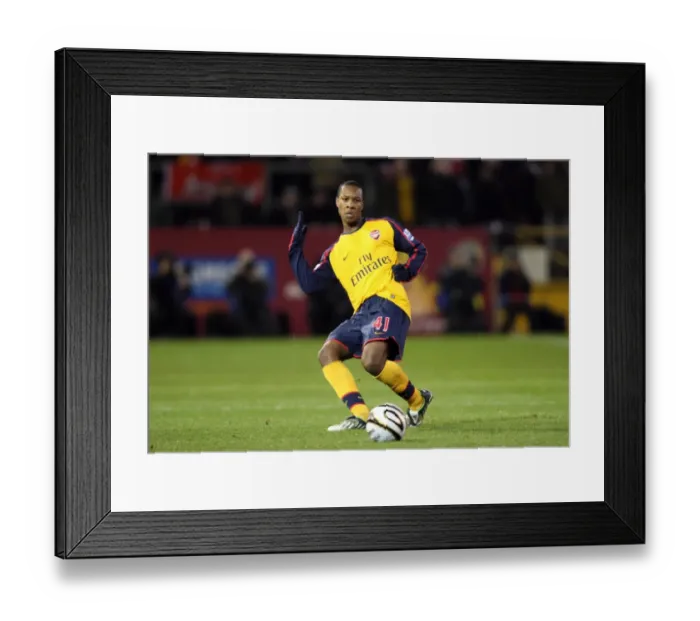 Framed Print : Gavin Hoyte (Arsenal) Framed Print : Gavin Hoyte (Arsenal)