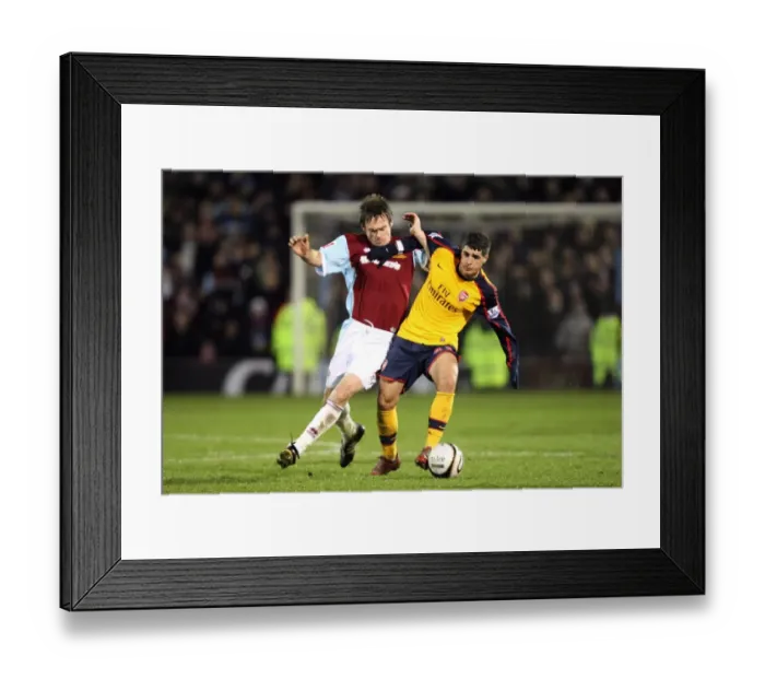 Framed Print : Fran Merida and Graham Alexander Clash in Burnley's 2:0 Upset Over Arsenal in Carling Cup Quarterfinals Framed Print : Fran Merida and Graham Alexander Clash in Burnley's 2:0 Upset Over Arsenal in Carling Cup Quarterfinals