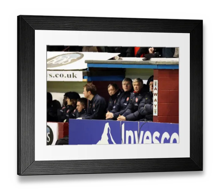 Framed Print : Wenger and Rice: Dissecting Burnley's Second Goal in Arsenal's Quarterfinal Defeat