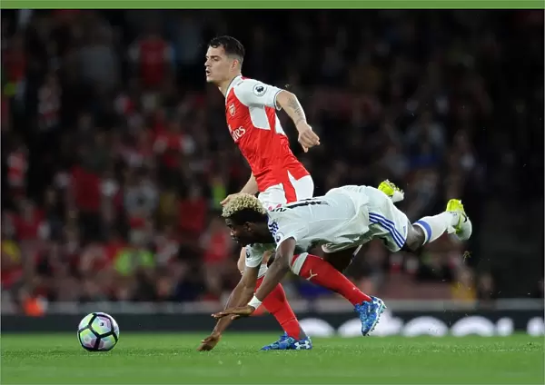 Clash at Emirates: Xhaka vs. N'Dong - Arsenal vs. Sunderland, Premier League 2016-17