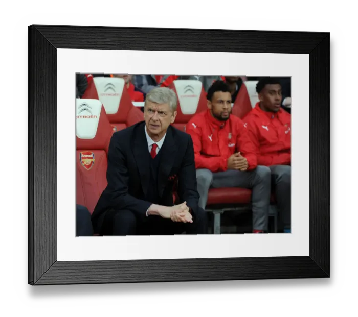 Framed Print : Arsene Wenger: Arsenal Manager Before Arsenal vs Sunderland, Premier League 2016-17 Framed Print : Arsene Wenger: Arsenal Manager Before Arsenal vs Sunderland, Premier League 2016-17