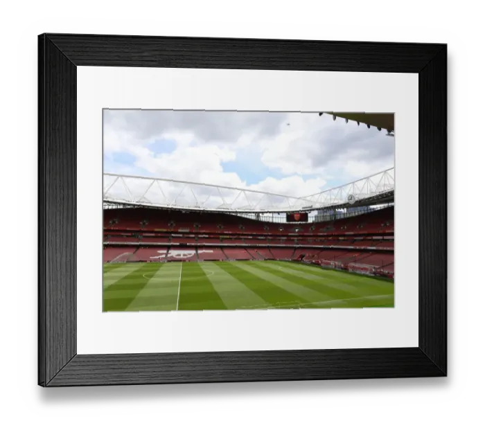 Framed Print : Arsenal vs Everton, Premier League (2016-17) - Emirates Stadium