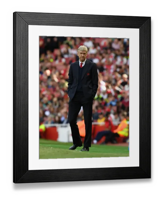 Framed Print : Arsene Wenger and Arsenal Face Off Against Everton in Premier League (2016-17) Framed Print : Arsene Wenger and Arsenal Face Off Against Everton in Premier League (2016-17)