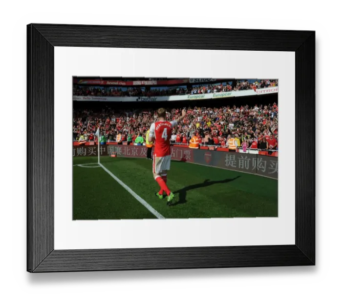 Framed Print : Per Mertesacker's Farewell: A Captain's Last Match for Arsenal (vs Everton, 2016-17) Framed Print : Per Mertesacker's Farewell: A Captain's Last Match for Arsenal (vs Everton, 2016-17)
