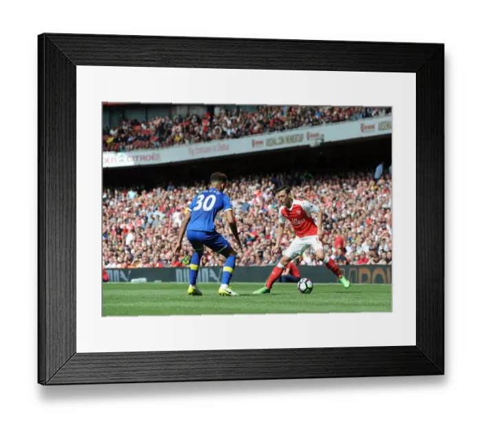 Framed Print : Mesut Ozil vs Mason Holgate: Intense Battle at Arsenal's Emirates Stadium (Arsenal v Everton 2016-17) Framed Print : Mesut Ozil vs Mason Holgate: Intense Battle at Arsenal's Emirates Stadium (Arsenal v Everton 2016-17)
