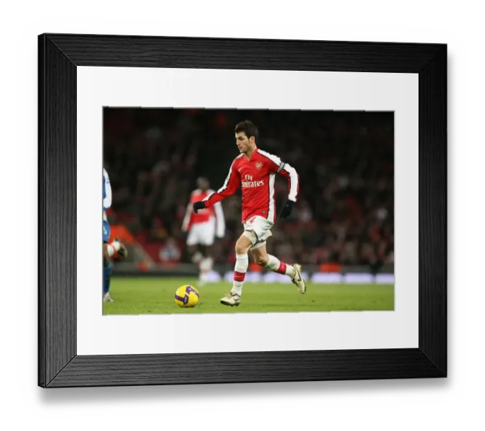 Framed Print : Cesc Fabregas: Arsenal's Hero in 1:0 Victory over Wigan (Emirates Stadium, 6 / 12 / 2008) Framed Print : Cesc Fabregas: Arsenal's Hero in 1:0 Victory over Wigan (Emirates Stadium, 6 / 12 / 2008)