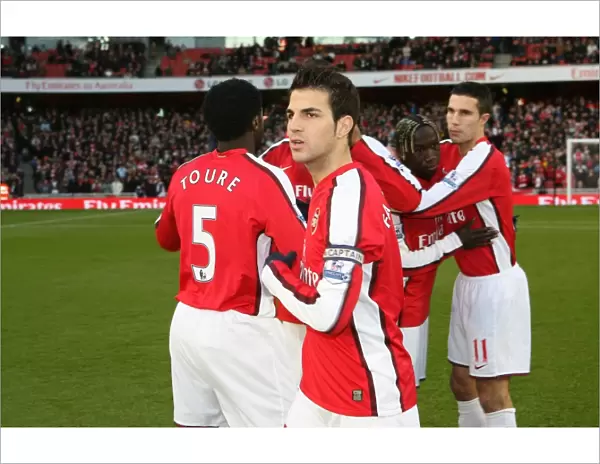Cesc Fabregas: Leading Arsenal to Victory (1:0 vs Wigan, Barclays Premier League, Emirates Stadium, London, 6 / 12 / 2008)