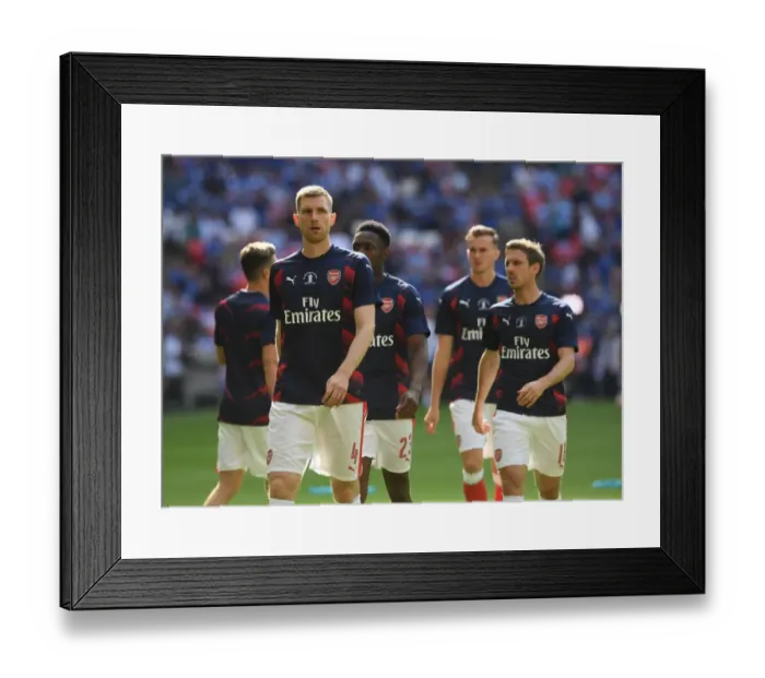 Framed Print : Per Mertesacker Prepares for Arsenal vs. Chelsea FA Cup Final Framed Print : Per Mertesacker Prepares for Arsenal vs. Chelsea FA Cup Final