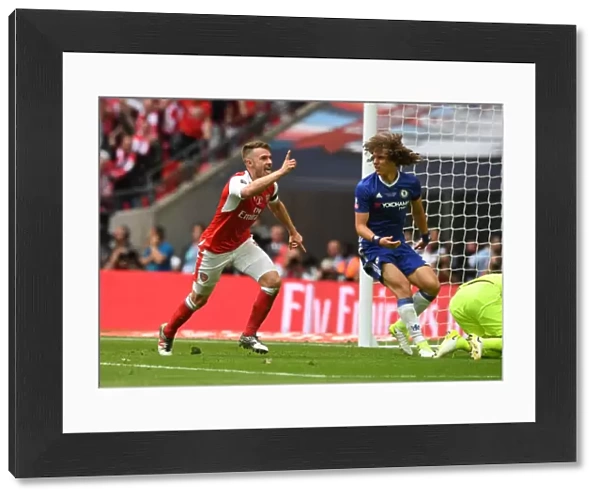 Aaron Ramsey Scores the Second Goal: Arsenal's FA Cup Final Victory over Chelsea (2017)
