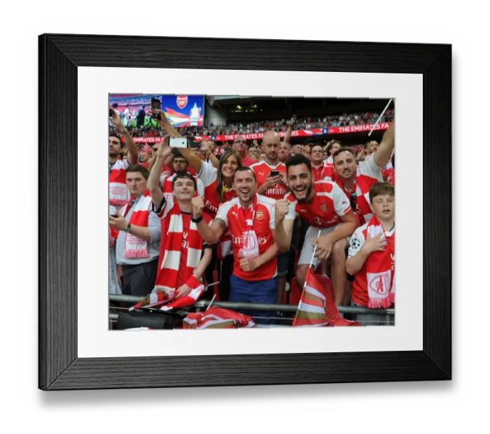 Framed Print : Arsenal FC: FA Cup Victory Celebration vs. Chelsea - Wembley Stadium, 2017 Framed Print : Arsenal FC: FA Cup Victory Celebration vs. Chelsea - Wembley Stadium, 2017