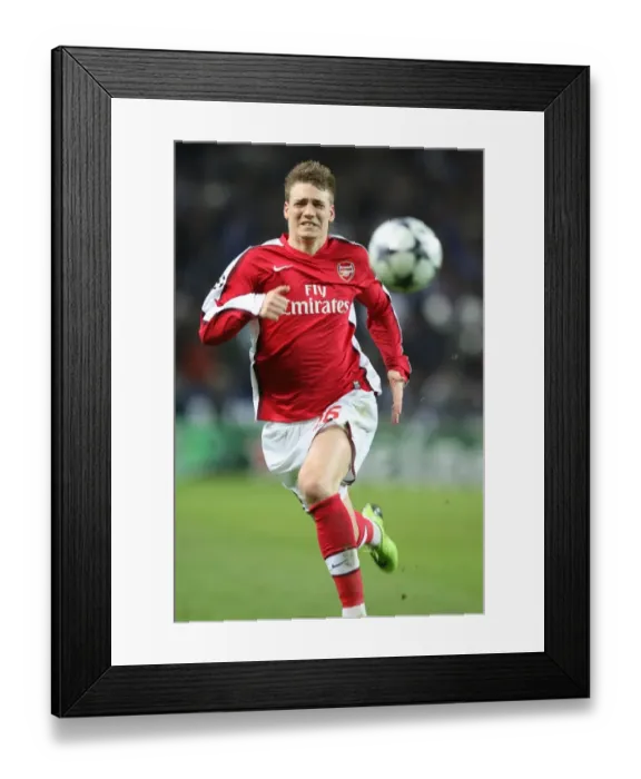 Framed Print : Bendtner's Struggle: Arsenal vs. FC Porto, 2-0, UEFA Champions League, Group G, Estadio do Dragao, 10 / 12 / 2008 Framed Print : Bendtner's Struggle: Arsenal vs. FC Porto, 2-0, UEFA Champions League, Group G, Estadio do Dragao, 10 / 12 / 2008