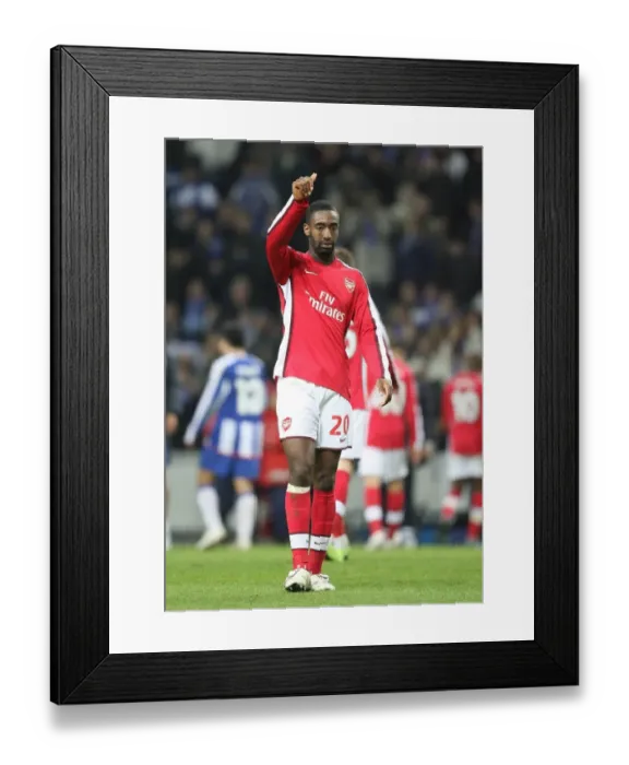 Framed Print : Johan Djourou: Arsenal's Defensive Wall at Porto's Estadio do Dragao, 2008 UEFA Champions League Framed Print : Johan Djourou: Arsenal's Defensive Wall at Porto's Estadio do Dragao, 2008 UEFA Champions League