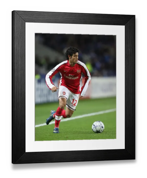 Framed Print : Carlos Vela's Brace: FC Porto Stuns Arsenal in Champions League Framed Print : Carlos Vela's Brace: FC Porto Stuns Arsenal in Champions League