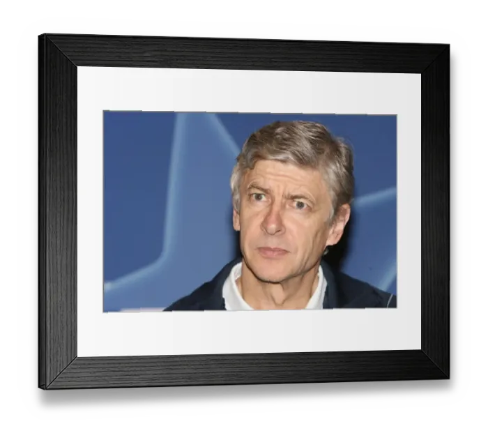 Framed Print : Arsene Wenger at Arsenal Press Conference: Preparing for FC Porto Showdown, UEFA Champions League, 2008 Framed Print : Arsene Wenger at Arsenal Press Conference: Preparing for FC Porto Showdown, UEFA Champions League, 2008