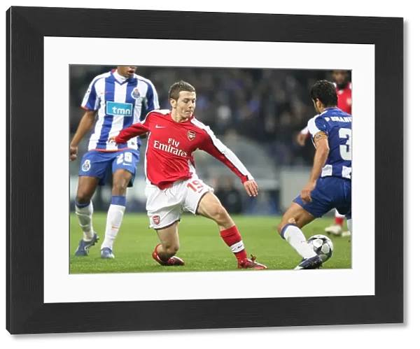 Jack Wilshere (Arsenal) Pedro Emanuel (FC Porto)