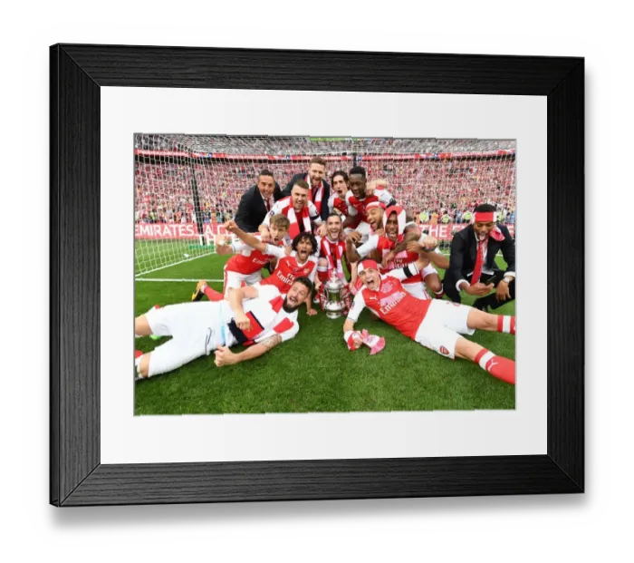 Framed Print : Arsenal Celebrate FA Cup Victory: Arsenal vs. Chelsea, 2017 Framed Print : Arsenal Celebrate FA Cup Victory: Arsenal vs. Chelsea, 2017