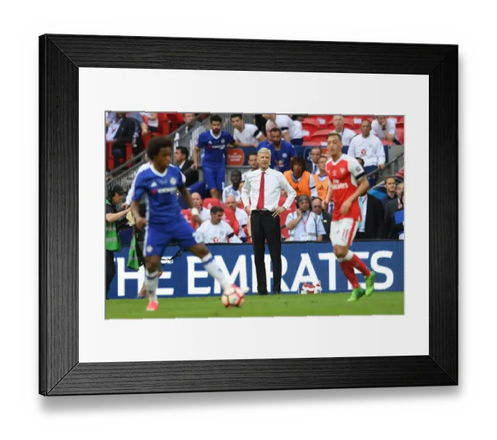 Framed Print : Arsene Wenger at the FA Cup Final: Arsenal vs. Chelsea, 2017 Framed Print : Arsene Wenger at the FA Cup Final: Arsenal vs. Chelsea, 2017