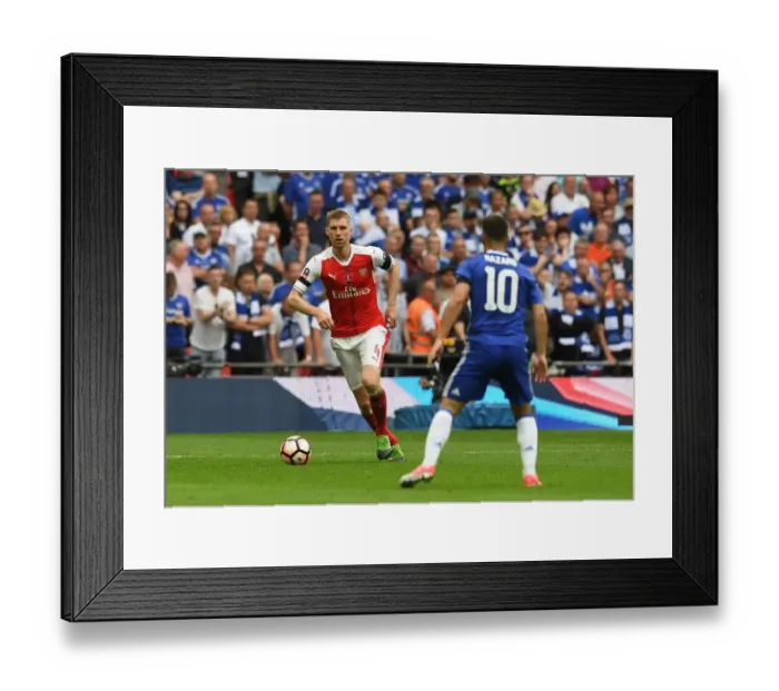 Framed Print : Arsenal's Per Mertesacker at the FA Cup Final Against Chelsea, London 2017 Framed Print : Arsenal's Per Mertesacker at the FA Cup Final Against Chelsea, London 2017
