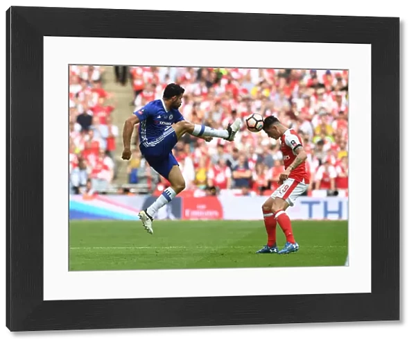 Granit Xhaka (Arsenal) Diego Costa (Chelsea)