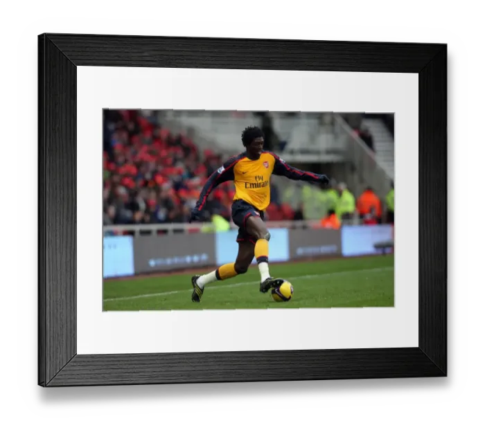 Framed Print : Adebayor's Battle: Middlesbrough 1-1 Arsenal, Premier League, December 2008 Framed Print : Adebayor's Battle: Middlesbrough 1-1 Arsenal, Premier League, December 2008