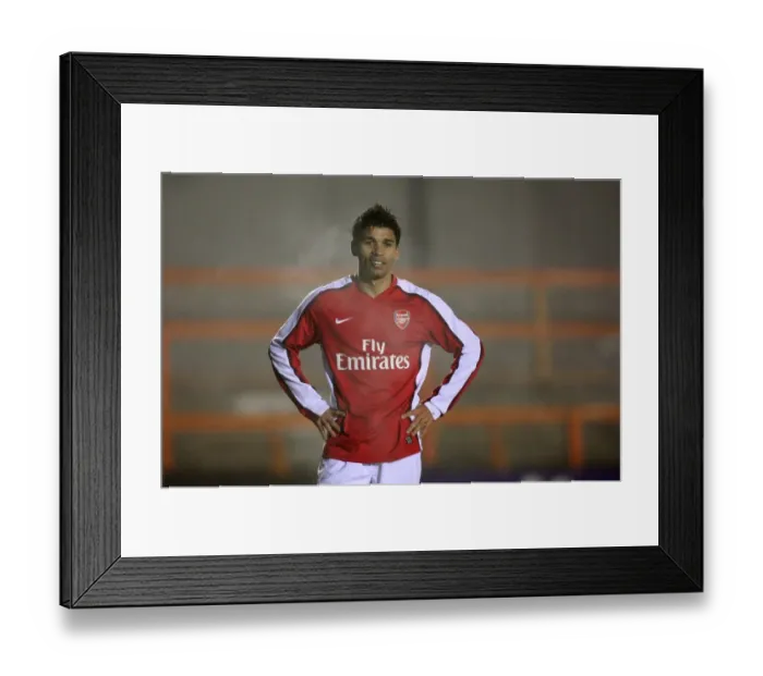 Framed Print : Eduardo's Brace: Arsenal Reserves Secure 2-0 Victory Over Portsmouth Reserves Framed Print : Eduardo's Brace: Arsenal Reserves Secure 2-0 Victory Over Portsmouth Reserves
