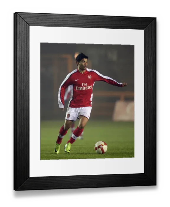 Framed Print : Eduardo Scores Twice: Arsenal Reserves Secure 2-0 Victory Over Portsmouth Reserves Framed Print : Eduardo Scores Twice: Arsenal Reserves Secure 2-0 Victory Over Portsmouth Reserves
