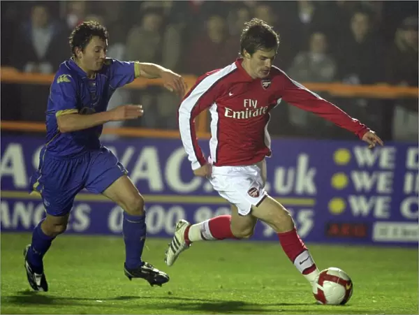 Aaron Ramsey (Arsenal) Peter Gregory (Portsmouth)