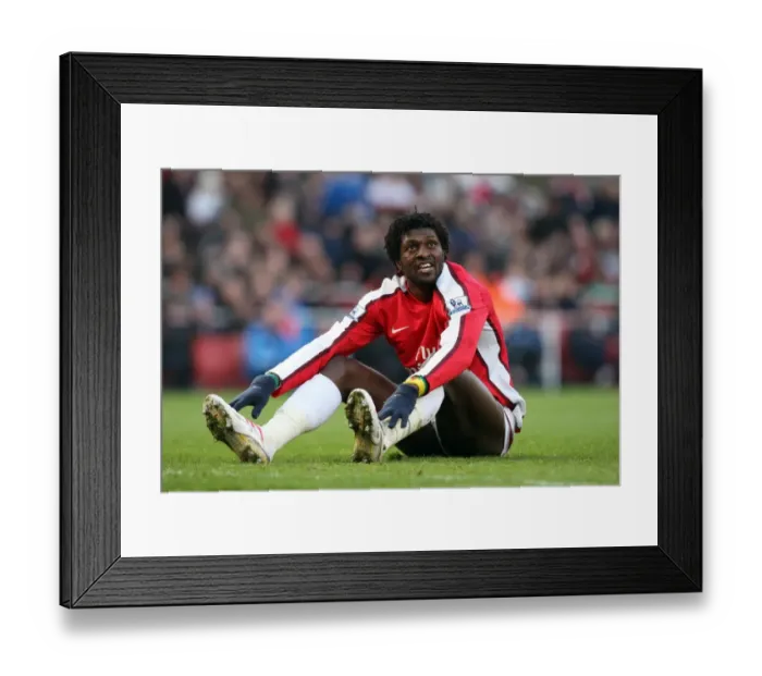 Framed Print : Adebayor's Goal: Arsenal's 1-0 Victory over Portsmouth, Barclays Premier League, Emirates Stadium (December 28, 2008) Framed Print : Adebayor's Goal: Arsenal's 1-0 Victory over Portsmouth, Barclays Premier League, Emirates Stadium (December 28, 2008)