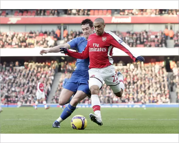 Gael Clichy (Arsenal) David Nugent (Portsmouth)