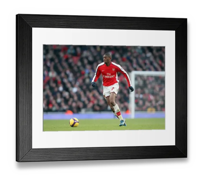Framed Print : Abou Diaby's Stunner: Arsenal's Game-Winning Goal vs. Portsmouth (December 28, 2008)