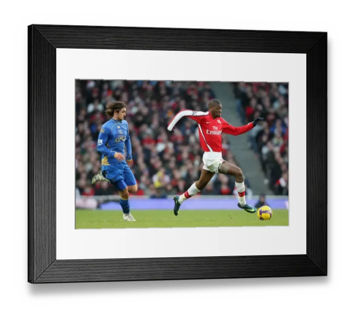 Framed Print : Abou Diaby vs Niko Kranjcar: Arsenal's 1-0 Victory Over Portsmouth in the Barclays Premier League, Emirates Stadium (28 / 12 / 08) Framed Print : Abou Diaby vs Niko Kranjcar: Arsenal's 1-0 Victory Over Portsmouth in the Barclays Premier League, Emirates Stadium (28 / 12 / 08)