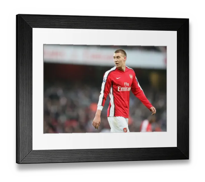 Framed Print : Bendtner's Goal: Arsenal's 1-0 Victory Over Portsmouth (December 2008) Framed Print : Bendtner's Goal: Arsenal's 1-0 Victory Over Portsmouth (December 2008)
