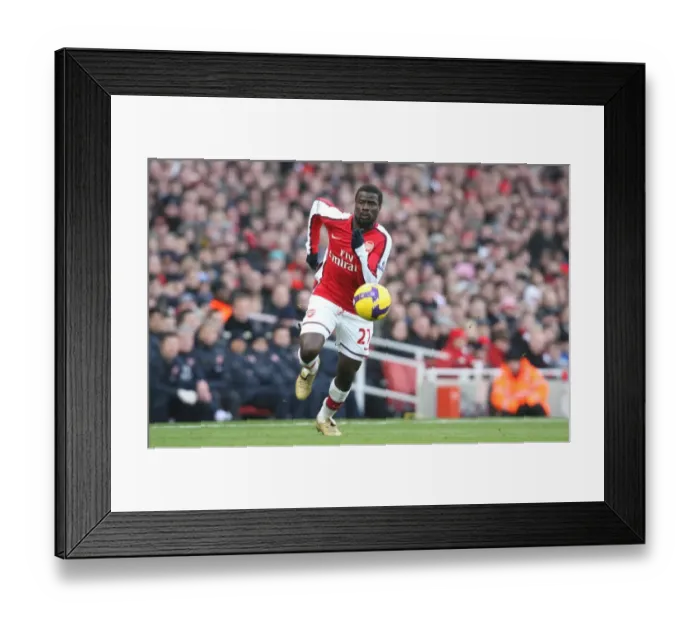 Framed Print : Emmanuel Eboue's Triumph: Arsenal 1-0 Portsmouth, Barclays Premier League, Emirates Stadium, London, 28 / 12 / 2008 Framed Print : Emmanuel Eboue's Triumph: Arsenal 1-0 Portsmouth, Barclays Premier League, Emirates Stadium, London, 28 / 12 / 2008