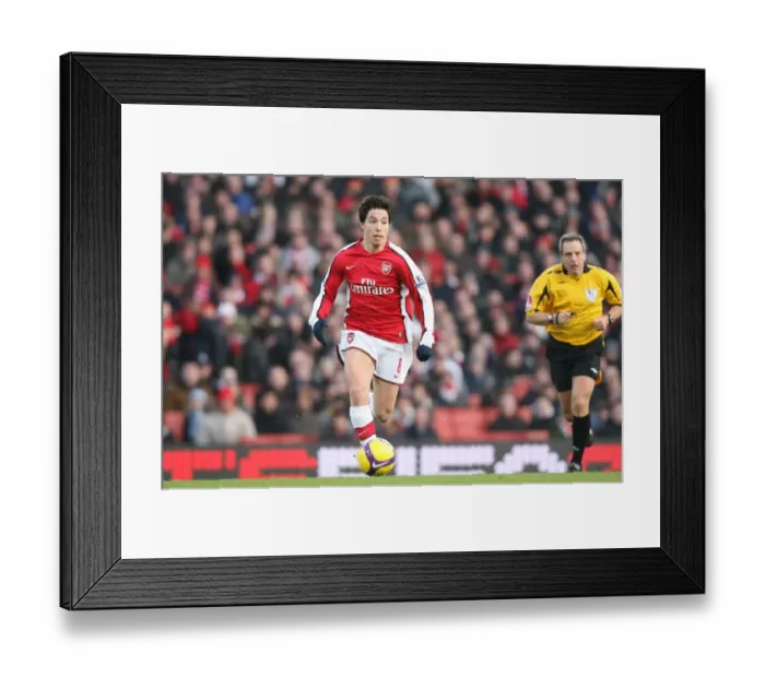 Framed Print : Samir Nasri's Goal: Arsenal's 1-0 Win Over Portsmouth, Barclays Premier League, Emirates Stadium, London, 28 / 12 / 2008 Framed Print : Samir Nasri's Goal: Arsenal's 1-0 Win Over Portsmouth, Barclays Premier League, Emirates Stadium, London, 28 / 12 / 2008