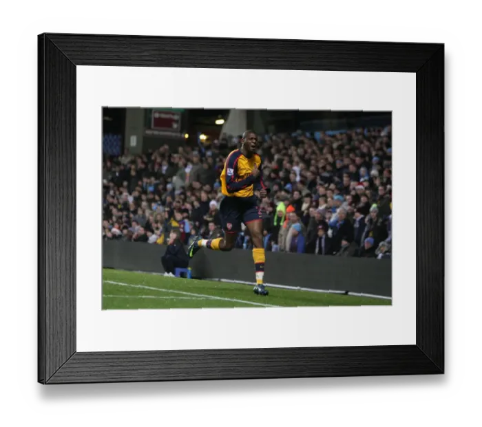 Framed Print : Abou Diaby's Thrilling Goal: Arsenal vs. Aston Villa, 26 / 12 / 2008