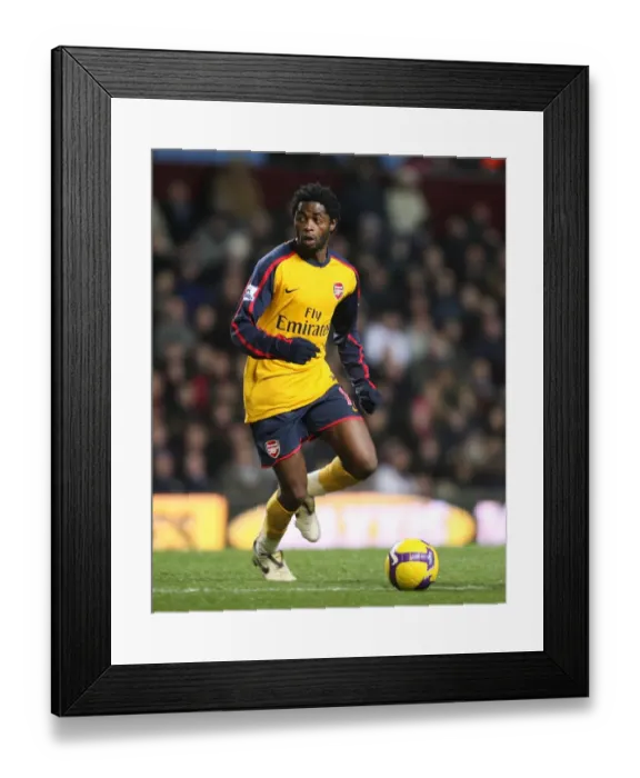 Framed Print : Alex Song: Stalemate at Villa Park - Arsenal vs Aston Villa, Barclays Premier League, December 2008 Framed Print : Alex Song: Stalemate at Villa Park - Arsenal vs Aston Villa, Barclays Premier League, December 2008