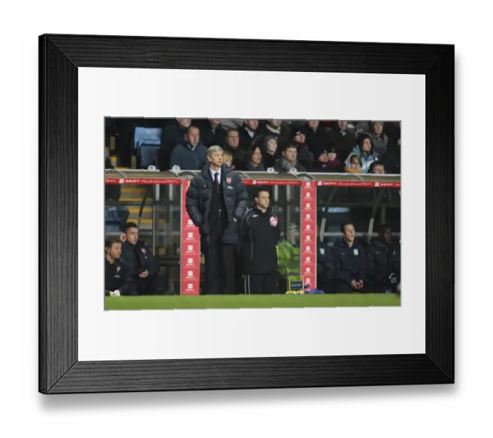 Framed Print : Wenger at the Helm: 1-1 Stalemate Against Aston Villa, December 2008 Framed Print : Wenger at the Helm: 1-1 Stalemate Against Aston Villa, December 2008