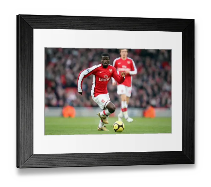 Framed Print : Emmanuel Eboue's Triumph: Arsenal's 3:1 FA Cup Victory over Plymouth Argyle (3 / 1 / 09) Framed Print : Emmanuel Eboue's Triumph: Arsenal's 3:1 FA Cup Victory over Plymouth Argyle (3 / 1 / 09)