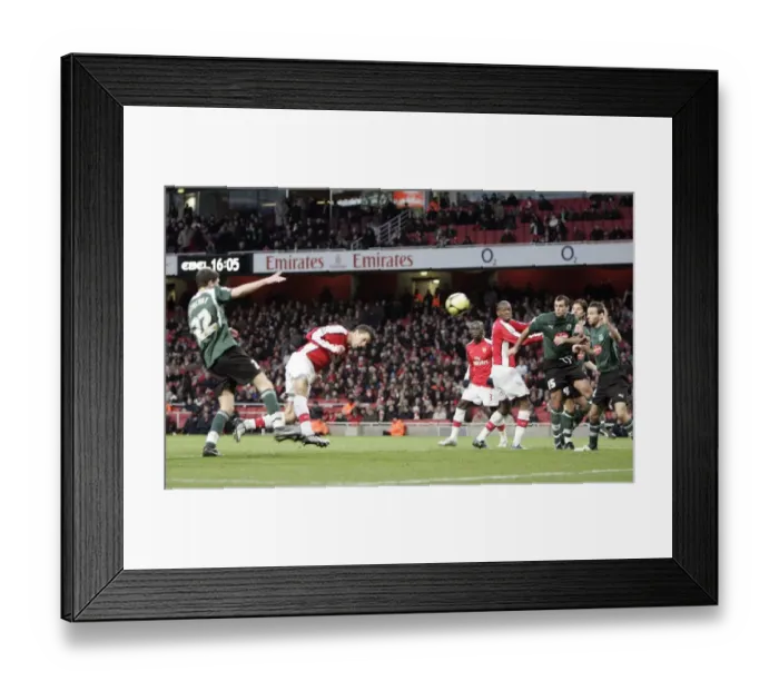 Framed Print : Robin van Persie's Historic Debut Goal: Arsenal's FA Cup Triumph over Plymouth Argyle (2009) Framed Print : Robin van Persie's Historic Debut Goal: Arsenal's FA Cup Triumph over Plymouth Argyle (2009)