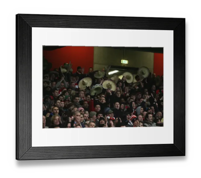 Framed Print : Arsenal fans Framed Print : Arsenal fans
