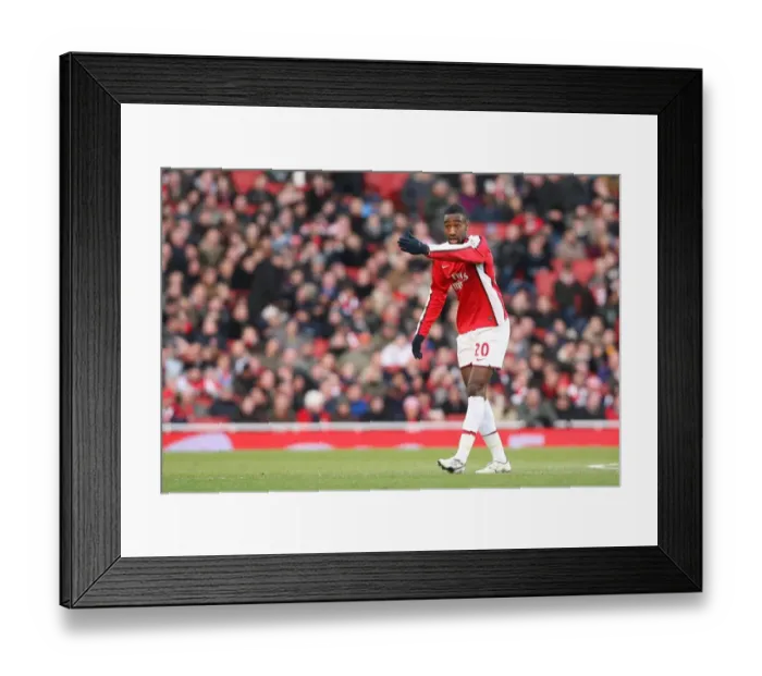 Framed Print : Johan Djourou Celebrates Arsenal's Win Against Plymouth Argyle in FA Cup Third Round, 2009 Framed Print : Johan Djourou Celebrates Arsenal's Win Against Plymouth Argyle in FA Cup Third Round, 2009