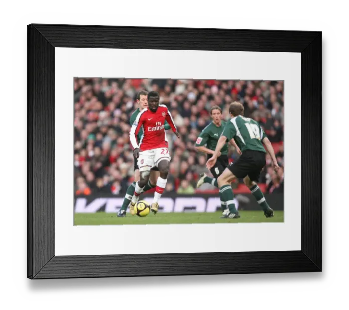 Framed Print : Emmanuel Eboue (Arsenal) Marcel Seip (Plymouth) Framed Print : Emmanuel Eboue (Arsenal) Marcel Seip (Plymouth)