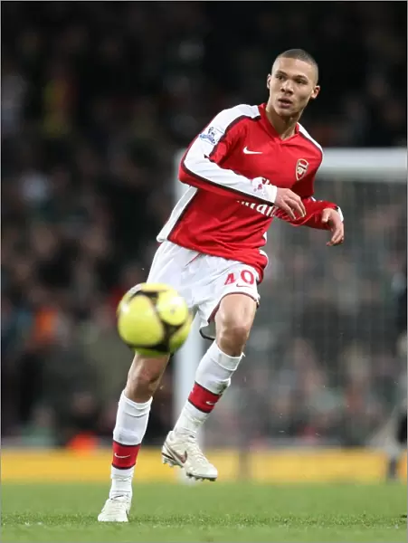 Kieran Gibbs in Action: Arsenal's Win Against Plymouth Argyle in FA Cup, 2009