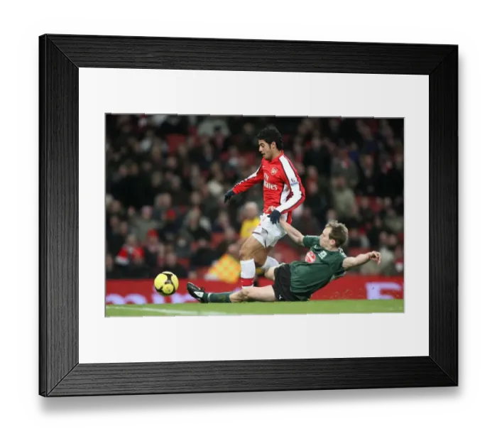 Framed Print : Carlos Vela (Arsenal) David Gray (Plymouth) Framed Print : Carlos Vela (Arsenal) David Gray (Plymouth)