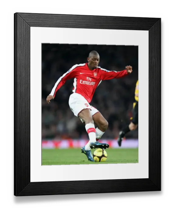 Framed Print : Arsenal's Abou Diaby Shines: 3-1 FA Cup Victory Over Plymouth Argyle (09 / 03 / 09)