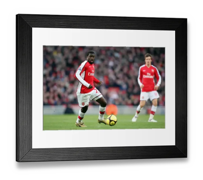 Framed Print : Arsenal's Triumph: Emmanuel Eboue Leads The Gunners to a 3-1 FA Cup Victory over Plymouth Argyle (3 / 1 / 09) Framed Print : Arsenal's Triumph: Emmanuel Eboue Leads The Gunners to a 3-1 FA Cup Victory over Plymouth Argyle (3 / 1 / 09)